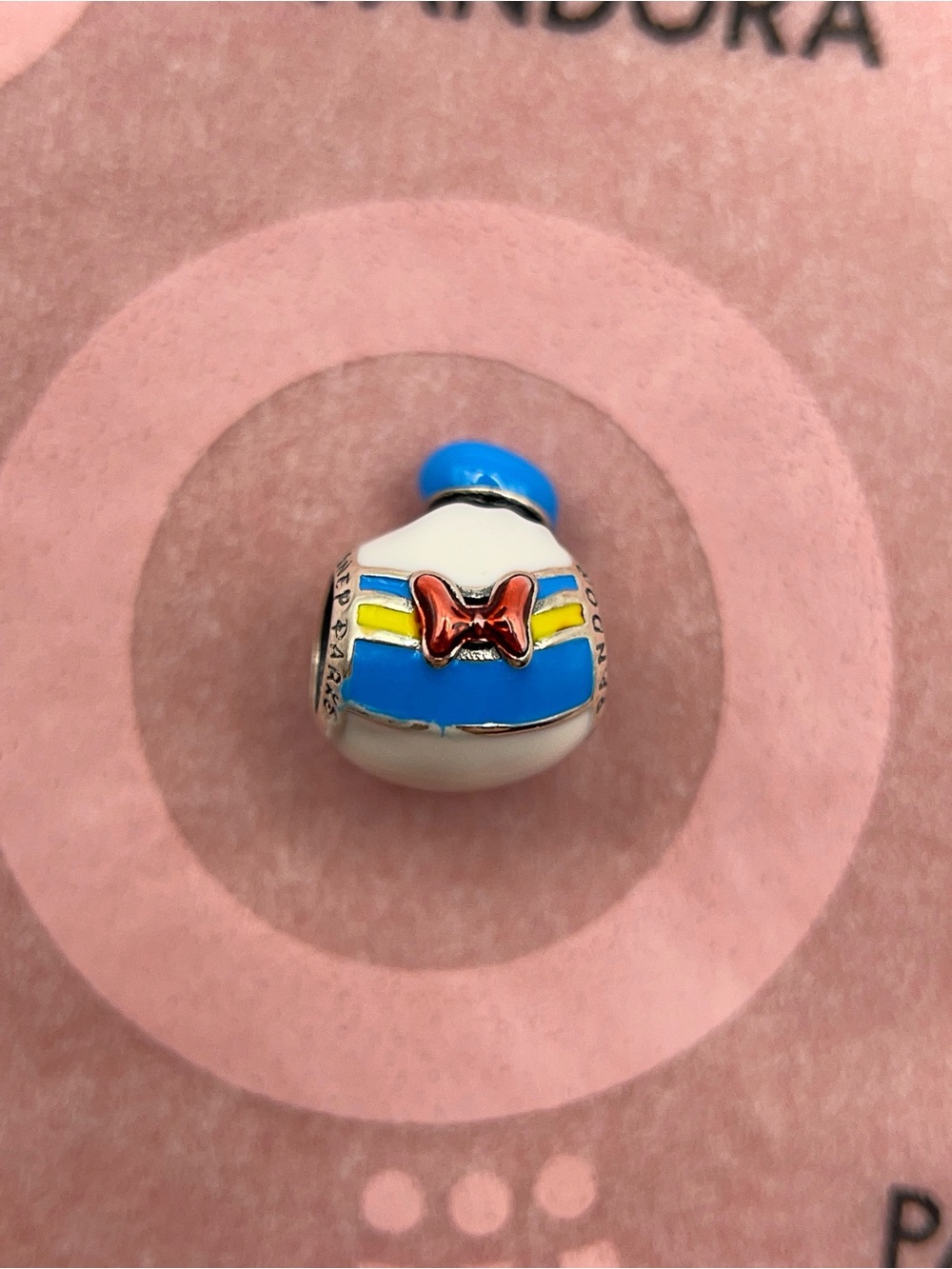 Pandora Disney Parks Donald Duck Sailor Costume Suit Charm